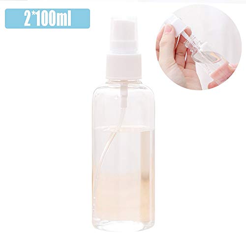 Preisvergleich Produktbild Shoe Covers Zerstäuber Sprühflasche, Beauty Zerstäuber Set Leere Sprühflasche, Zerstäuber Durchsichtig, Flaschen für ätherische Öle, Parfüm, Kosmetik