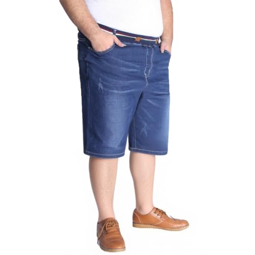 Short en jean coupe droite authentique en toile denim résistante et souple