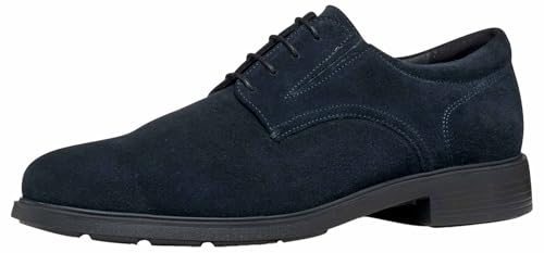 Zapatos formales Geox Hombre U Dublin C Oxford en piel azul marino de alta calidad
