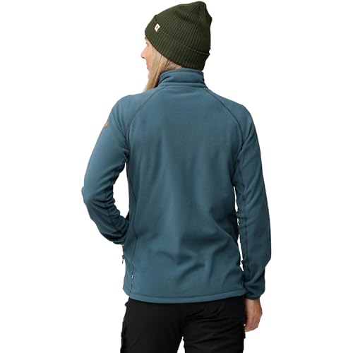 Fjällräven Damen Övik Lite Fleece Jacke, Black, L