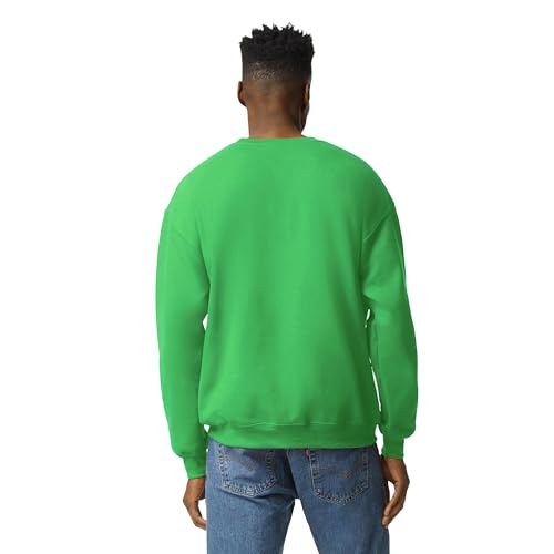 Image of Gildan Men's Cotton Spandex Polyester Blend Crew Neck Sweatshirt