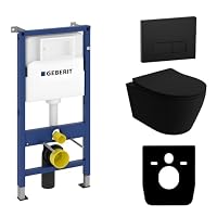 lavita – Lavita Duofix Basic Vorwandelement + Wand Tiefspül WC Brava 