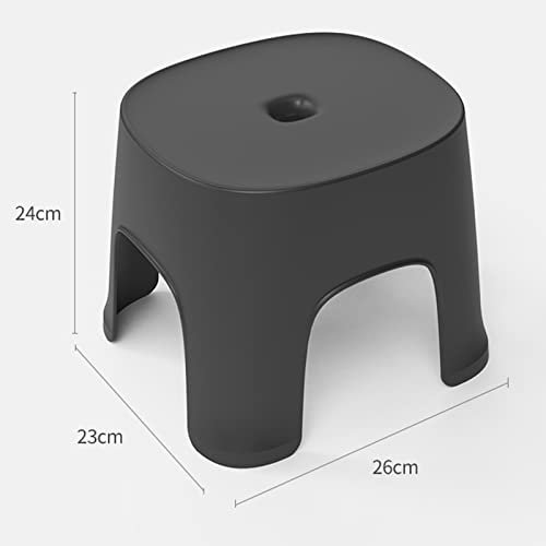 Taburete ergonómico y versátil con estructura ligera para aseos 4