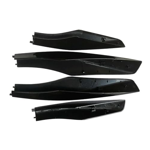 Coque d'extrémité de barre de toit pour Lexus RX350 RX400h RX330 en plastique ABS noir