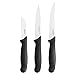 Produktbild Fiskars Gemüsemesser-Set, 3-teilig, Schälmesser, Gemüsemesser, Tomatenmesser, Essential, Edelstahl / PP-Kunststoff, Schwarz, 1065584
