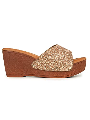 Image of Valiosaa Rose Gold Women Heels - 1637RG 40