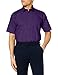 Produktbild Premier Popelin Herren Hemd, kurzärmlig (Kragenweite 43cm) (Violett)