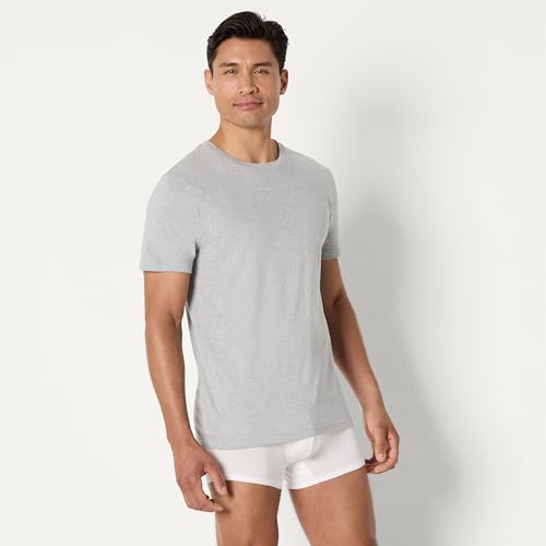 Save 43% on Amazon Essentials Men's Slim Fit Cotton Undershirts