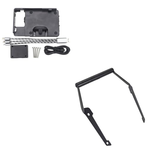 Support GPS moto NC750D structure de fixation rigide pour smartphone 22mm