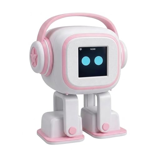 AI Chatbot | Emotional Interaction, Singing and Dancing, Emojis, Voice Control, Personalization, Companion, (White)