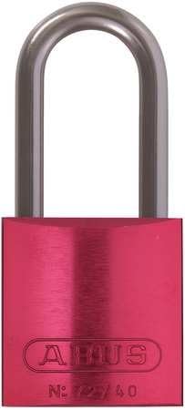 Lockout Padlock, KA, Red, 1/4 in, PK12