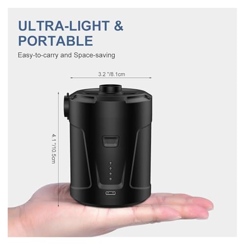Pompe d'aspiration et de gonflage extérieure 5200 mAh haute performance