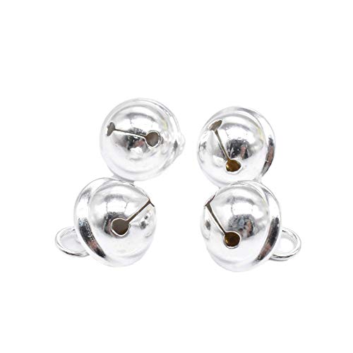 Collier de chat en argent 925 avec clochette pour petit chien - Lot de 2
