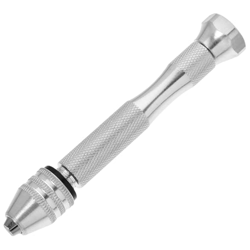 ARTIBETTER Hand Drill Twist Drill Woodworking Tool Hand Tools Hand Drilling Tool Jewelry Tools Pin Vise Jewelry Tool Watchmakers Pin Vise Drill Bit Tool Pin Vice Wire Tool Aluminum Alloy