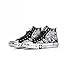Affliction Unisex Hi-Top Sneakers Shoes, Skull Print, Men's Lace-Up High Top Shoes (Black (Skeleton), US Footwear Size System, Adult, Men, Numeric, Medium, 11)
