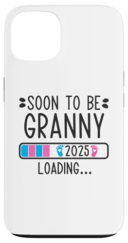 Carcasa para iPhone 13 Soon to Be Granny 2025 Loading Pregnancy Anuncio 2025