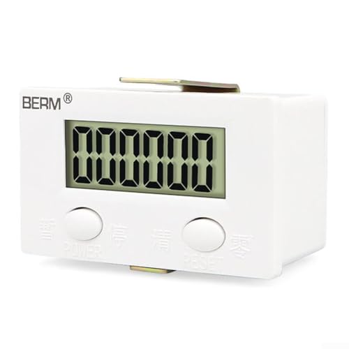 Dispositivo electrónico de 56 cuentas con tecnología de inducción magnética de alta sensibilidad (contador de 6 bits+inductor de metal+accesorios)