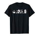 Kaffee Bier und Berg - (B) T-Shirt