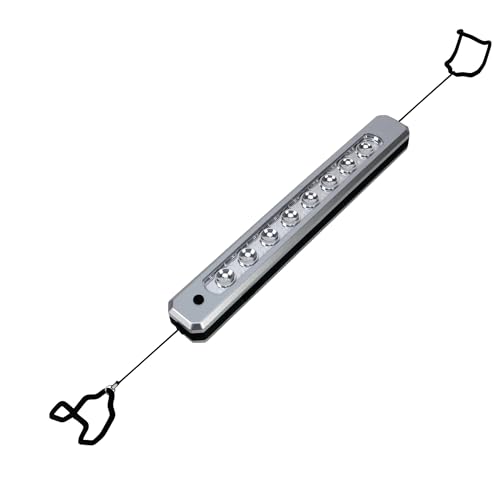 Image of Performance Tool W2404 18-Inch 500 Lumen LED Rechargeable Underhood Work Light With Retractable Steel Cables Spaning Up To 78