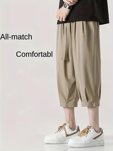 Image of Lymio Men Shorts || Three Quarter Pant for Men || 3 /4 Casual Cotton Shorts (Short-46-49)