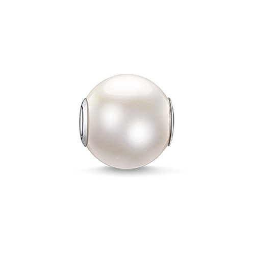 Bead Karma Thomas Sabo perla plata de ley 925 nácar blanco, el regalo de joyería k0083