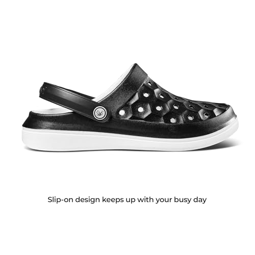 Joybees Varsity Clog – Lightweight Black — view 3