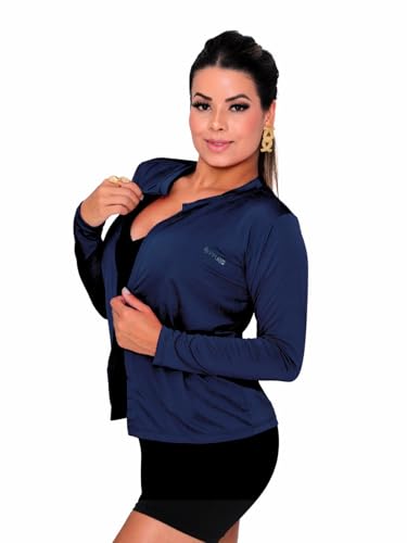Casaco Camisa de Proteção UV Feminino