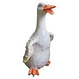 Photo Gallery zxhstore simulazione bianco duck statue artigianato realistico anatra ornamento modello animale figurina fai da te scultura prato per garden pond, 11,8"alto Photo Gallery zxhstore simulazione bianco duck statue artigianato realistico anatra ornamento modello animale figurina fai da te scultura prato per garden pond, 11,8"alto