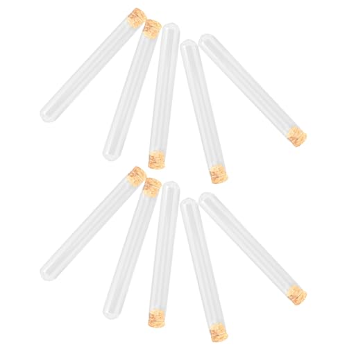 Tubes à essai en verre transparent CHILDWEET anti-humidité pour un stockage sûr