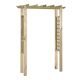 costo travetti legno lamellare Forma una base stabile per rose o altre piante rampicanti, che creerà una piacevole zona dove sedersi durante il periodo estivo