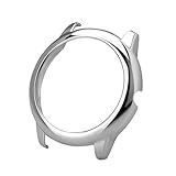 Zerodeko Marco de Reloj Redondo y Funda Protectora para Solar Ls05, Caja de Reloj Fácil de Poner para Hombre y Mujer en Actividades Cotidianas