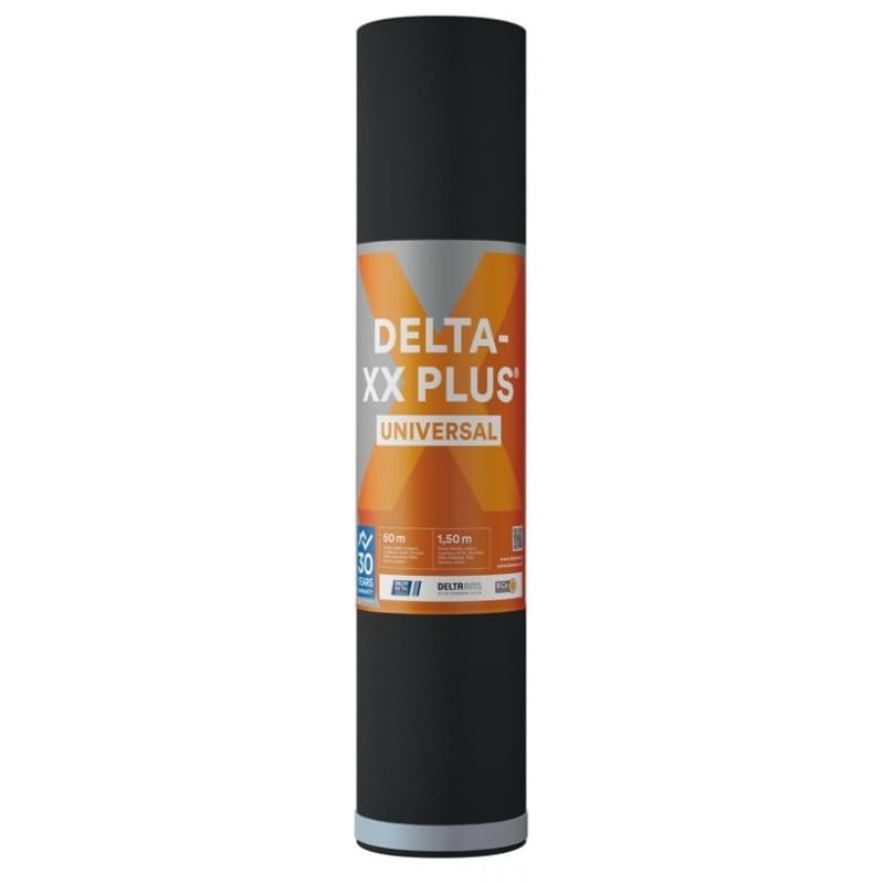 DÖRKEN Delta-XX Plus Universal Unterspannbahn Unterdeckbahn 1,5 x 50 m 75 m² 150 g/m²