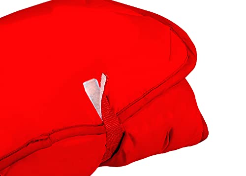 Image of EVERYDAY KIDS Toddler Nap Mat with Removable Pillow -Under Construction- Carry Handle with Fastening Straps Closure, Rollup Design, Soft Microfiber for Preschool, Daycare, Sleeping Bag -Ages 2-4 years