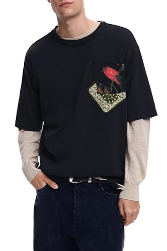 T-shirt Desigual TS_como homme en coton premium aux finitions soignées