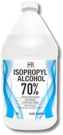Moro Chemicals Isopropyl Alcohol 70% – 4L USP Grade – Antiseptic Cleanser | Antibacterial Rubbing Alcohol – Made in Canada