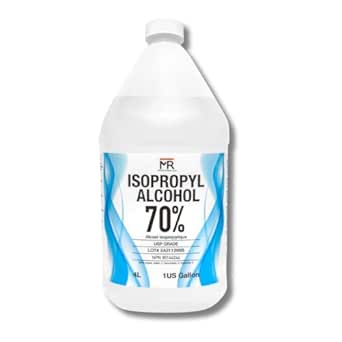 Moro Chemicals Isopropyl Alcohol 70% – 4L USP Grade – Antiseptic Cleanser | Antibacterial Rubbing Alcohol – Made in Canada