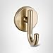 Delta Trinsic (1-Pack) Towel Hooks Champagne Bronze Single Bathroom Hooks Wall Mounted for Robes & Towels Hand Towel Hook Holder Kitchen, Bathroom Accessories