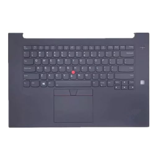 Clavier US Lenovo ThinkPad P1 Gen 3 Gen 4 avec Coque Palmrest Cover et Pavé Tactile