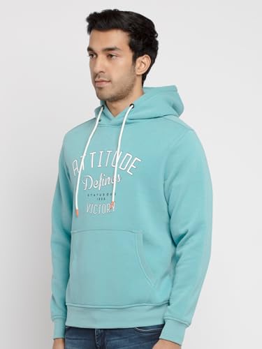 Image of Status Quo Mens Printed Round Neck Hooded Sweatshirt