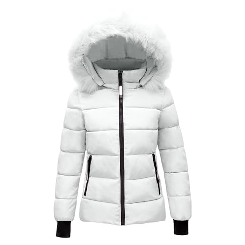 Doudoune femme hiver légère matelassée veste courte chaude à capuche surdimensionnée épaisse