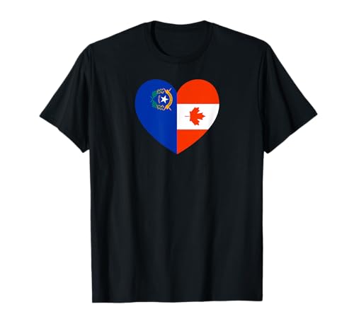 Nevada and Canada Flags: Heart Shaped Unity T�V���c