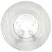 ACDelco Silver 18A1340A (19261829) Non-Coated Front Disc Brake Rotor