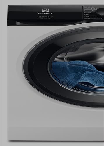 Electrolux EW6FZAM29 Lavadora PerfectCare 600 9 kg Clase A SensiCare Tecnología SensiCare Programa Vapor Opción TimeSave, Motor Inverter, Pantalla LED, Blanco