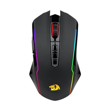 Mouse sem fio Redragon Nix Preto