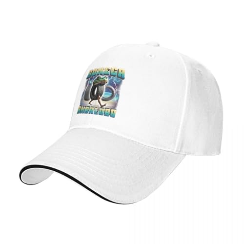 GZMQMOKD Gorras de Hombre Beisbol,Gorras de béisbol Italianas Brainrot Boneca Ambalubu Casquette Sport Unisex Summer Hats,Regalos para Hombre