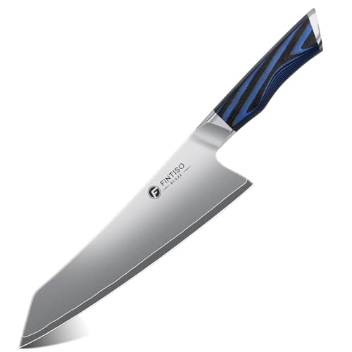 8 Inch Chef Knife, High-End Kitchen Knife with G10 Handle, Ultra ...