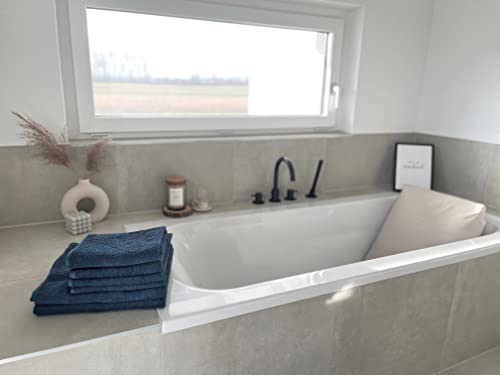 ZOLLNER 4 Asciugamani 50x100 cm e 2 Teli Doccia