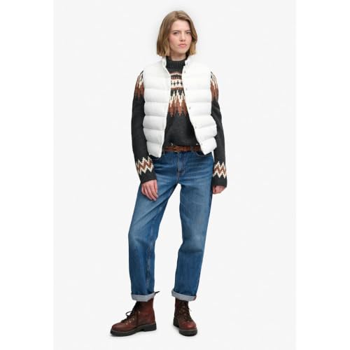 Doudoune sans manches boutons pression femme Superdry Entry - vue 8