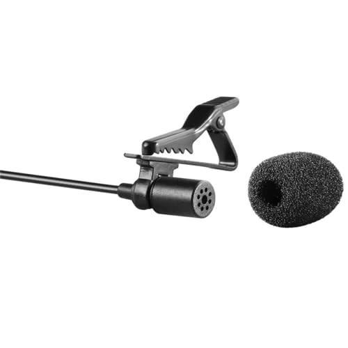 Image of BOYA by-M1 Omnidirectional Lavalier Condenser Microphone with 20ft Audio Cable for Vlog, Video, YouTube for Smartphones, Mac, PC, Tablet, Camera (Black)
