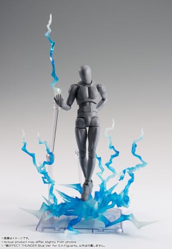 Image of TAMASHII NATIONS Tamashii EFFECT THUNDER Blue Ver. for S.H. Figuarts Approx. 9.4 inches (240 mm), PVC & ABS, Figure Effect Parts